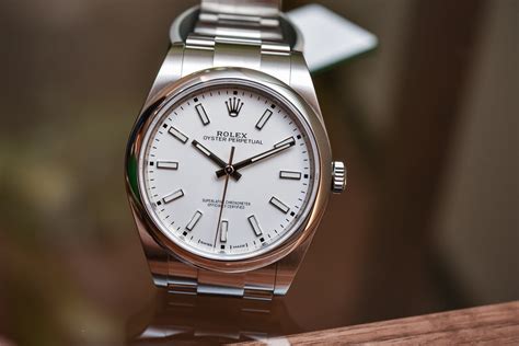 39mm white dial rolex|rolex oyster perpetual 39 specs.